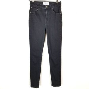 Reformation Jeans Women Skinny Jeans Size 26 Black Ankle  Stretch High Rise